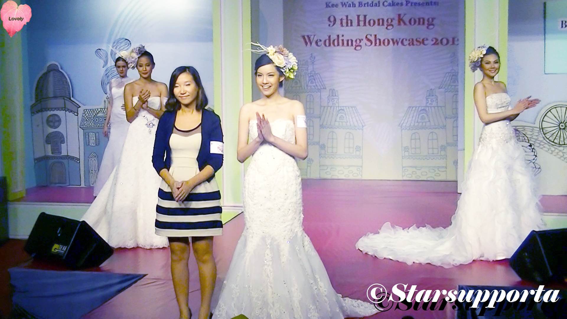 20120429 9th Hong Kong Wedding Showcase 2012 - Ms Workshop: Bridal Gowns Catwalk Show - Romance Flora @ 香港Emax (video)